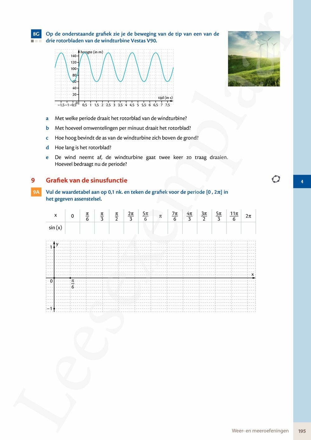 Preview: Matrix Wiskunde 5 Analyse deel 1 Doorstroom Basis Handboek (incl. Pelckmans Portaal)