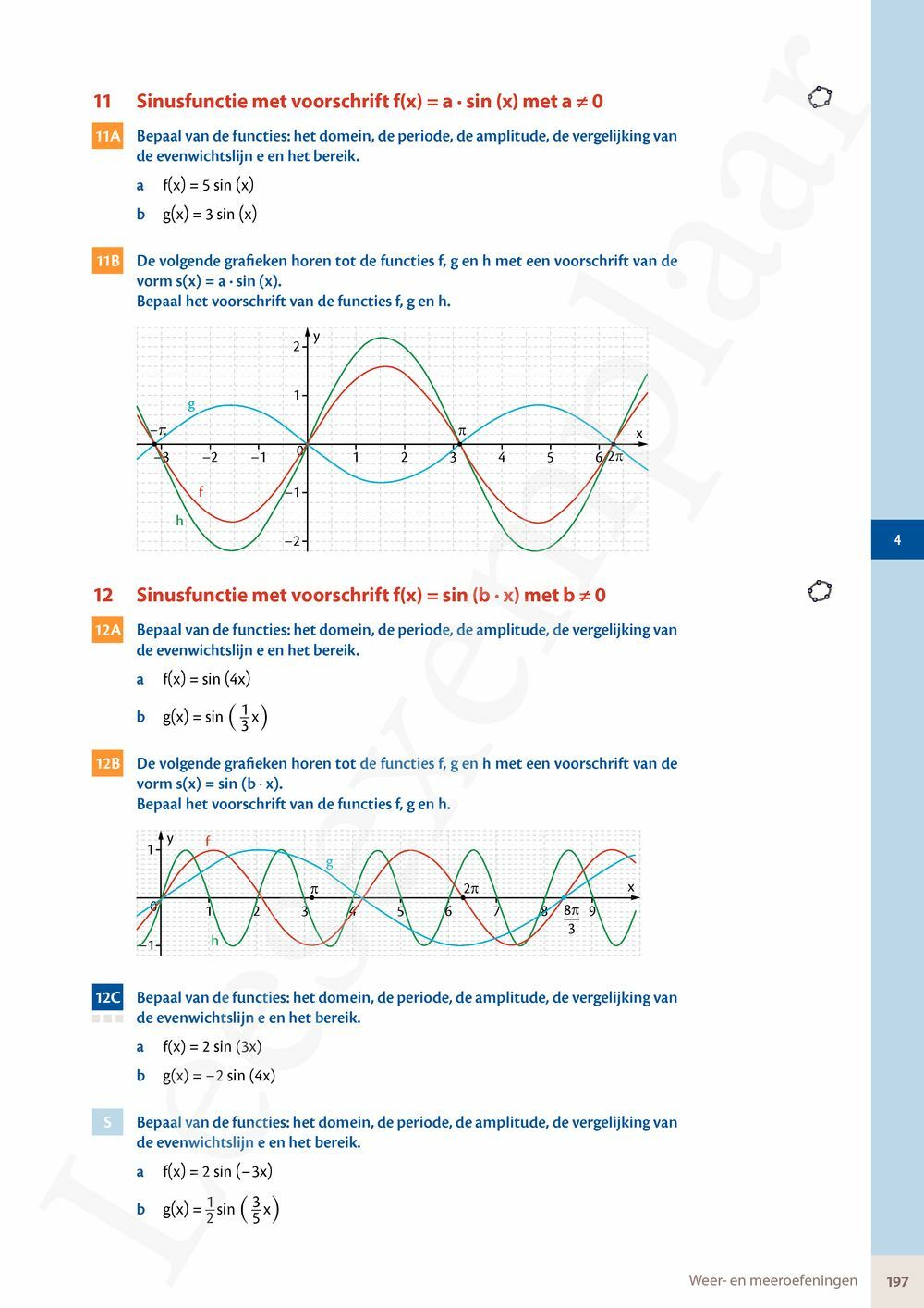 Preview: Matrix Wiskunde 5 Analyse deel 1 Doorstroom Basis Handboek (incl. Pelckmans Portaal)