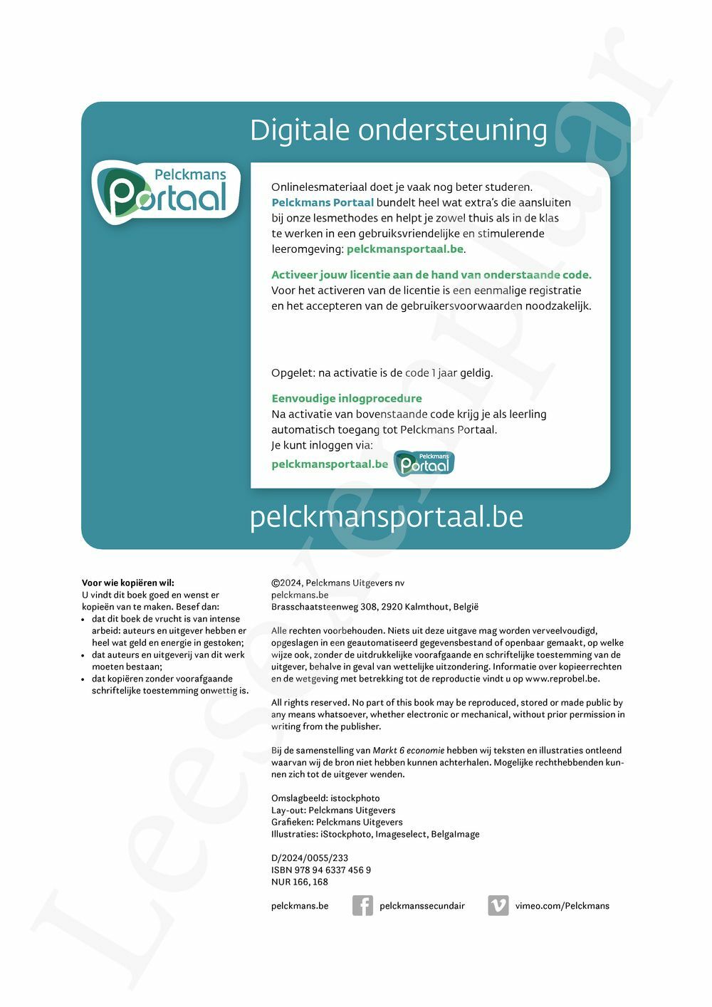 Preview: Markt 6 Economie Handboek (incl. Pelckmans Portaal)