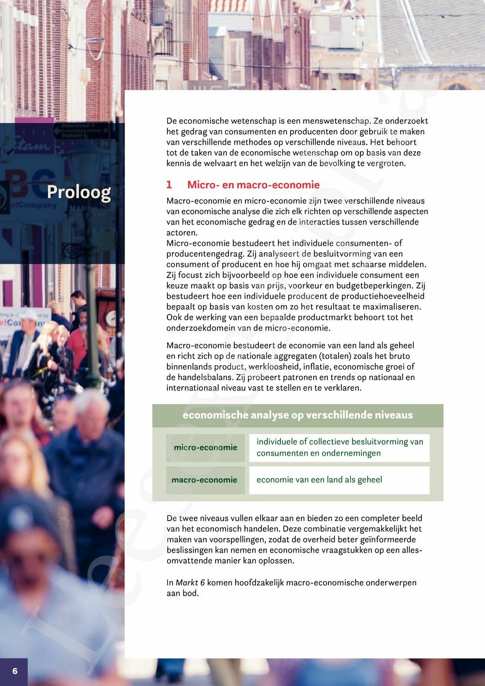 Preview: Markt 6 Economie Handboek (incl. Pelckmans Portaal)