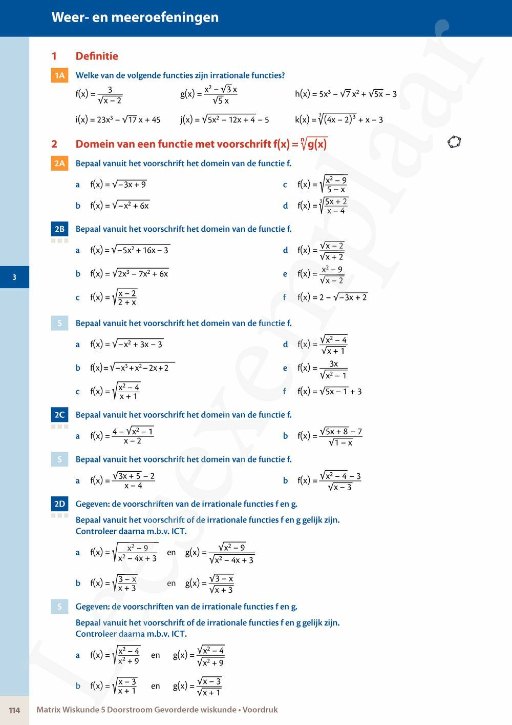 Preview: Matrix Wiskunde 5 Logica, groepentheorie, complexe getallen Doorstroom Gevorderde wiskunde Handboek (incl. Pelckmans Portaal)