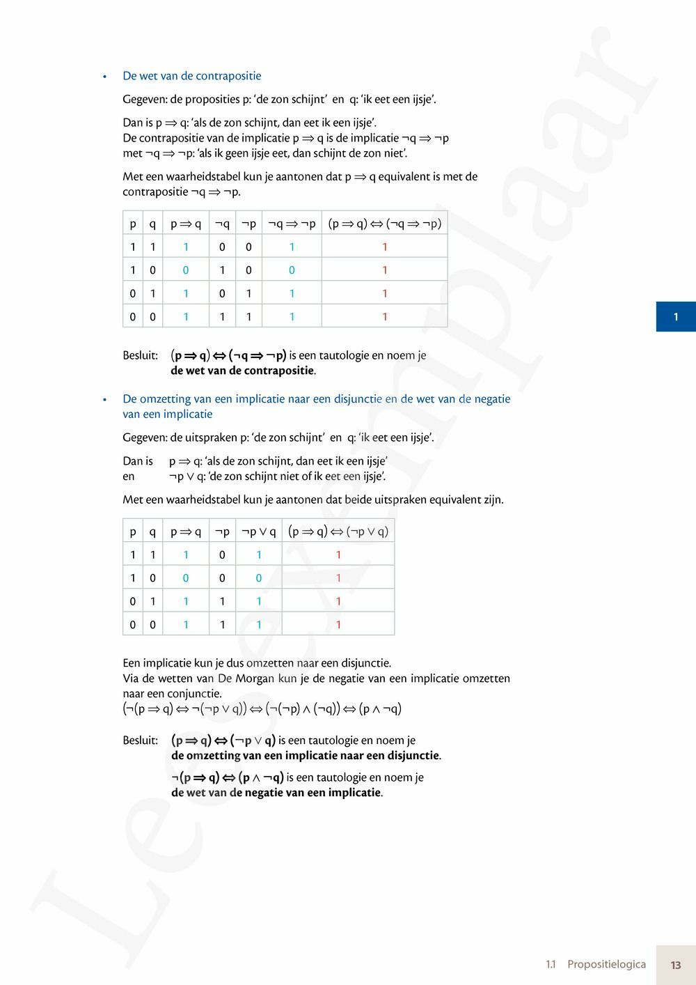 Preview: Matrix Wiskunde 5 Logica, groepentheorie, complexe getallen Doorstroom Gevorderde wiskunde Handboek (incl. Pelckmans Portaal)