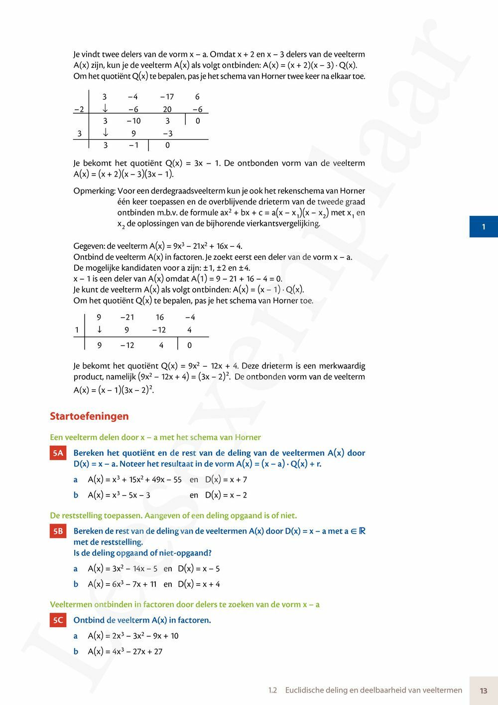 Preview: Matrix Wiskunde 5 Logica, groepentheorie, complexe getallen Doorstroom Gevorderde wiskunde Handboek (incl. Pelckmans Portaal)