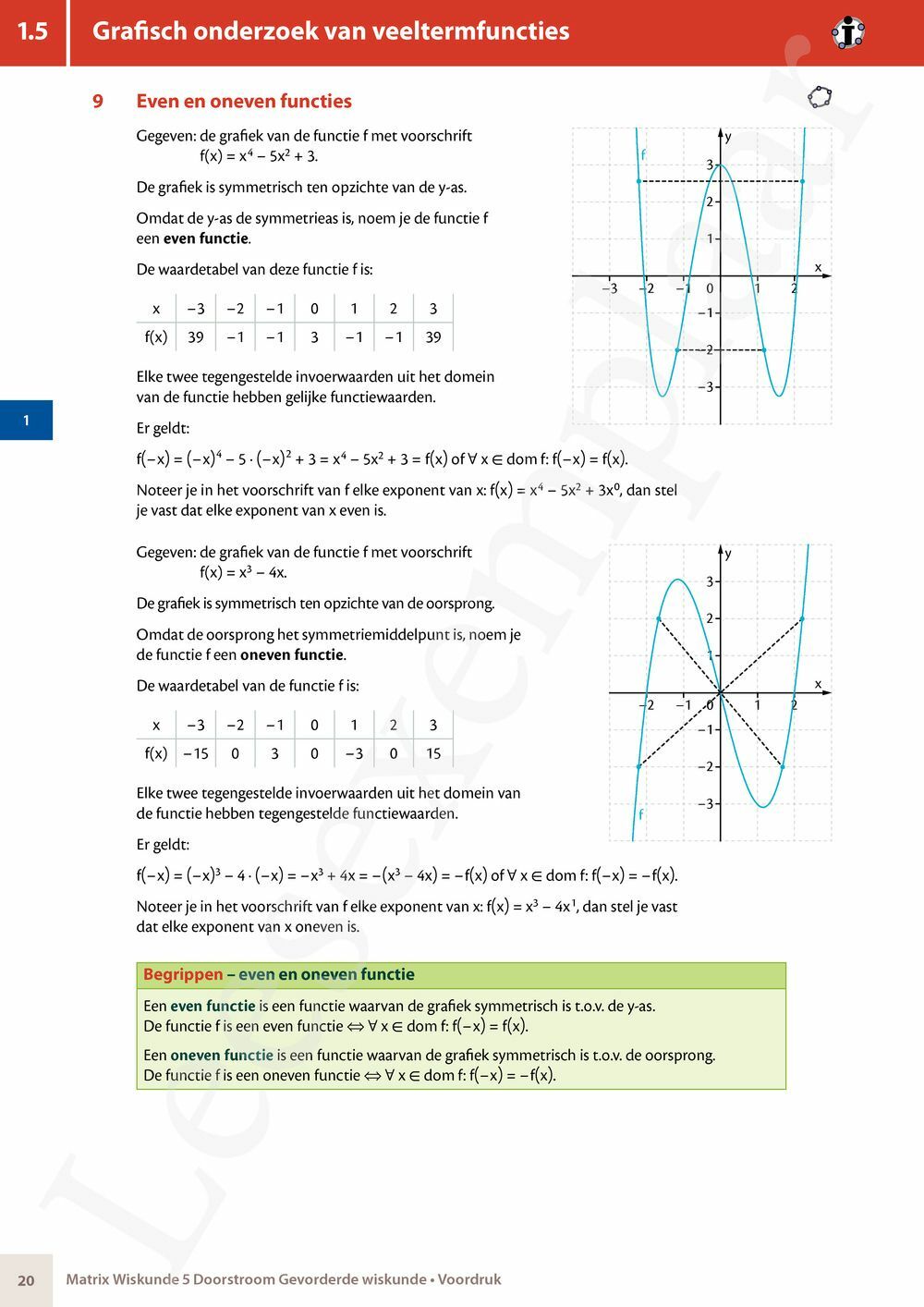 Preview: Matrix Wiskunde 5 Logica, groepentheorie, complexe getallen Doorstroom Gevorderde wiskunde Handboek (incl. Pelckmans Portaal)