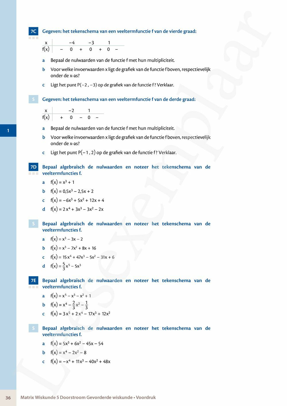 Preview: Matrix Wiskunde 5 Logica, groepentheorie, complexe getallen Doorstroom Gevorderde wiskunde Handboek (incl. Pelckmans Portaal)