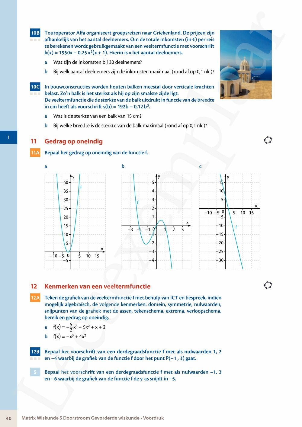 Preview: Matrix Wiskunde 5 Logica, groepentheorie, complexe getallen Doorstroom Gevorderde wiskunde Handboek (incl. Pelckmans Portaal)