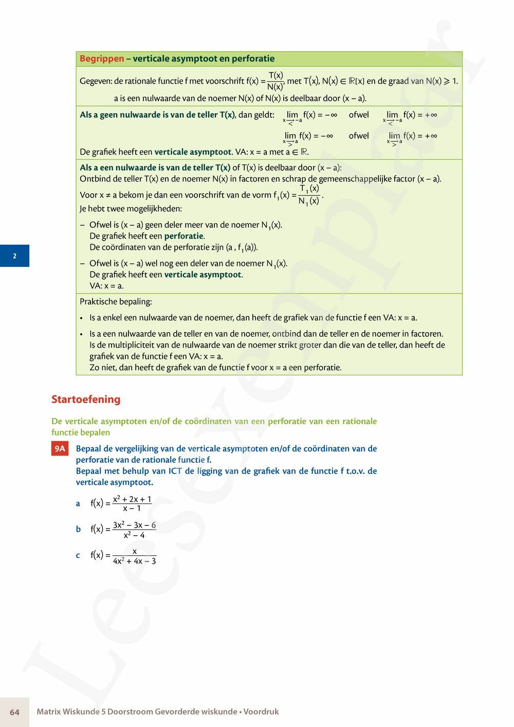 Preview: Matrix Wiskunde 5 Logica, groepentheorie, complexe getallen Doorstroom Gevorderde wiskunde Handboek (incl. Pelckmans Portaal)