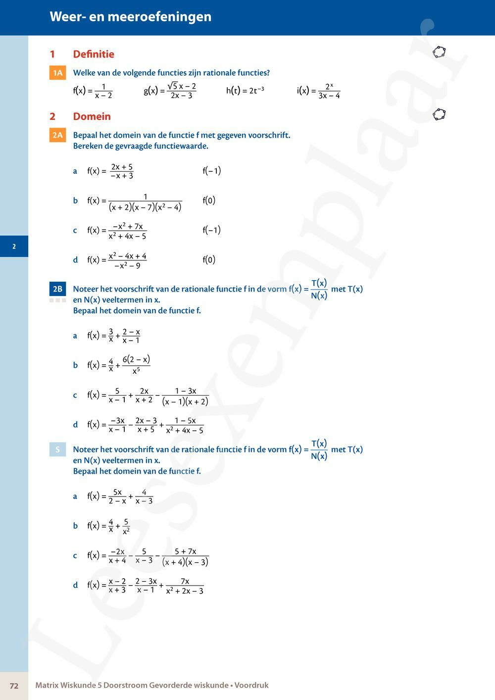 Preview: Matrix Wiskunde 5 Logica, groepentheorie, complexe getallen Doorstroom Gevorderde wiskunde Handboek (incl. Pelckmans Portaal)