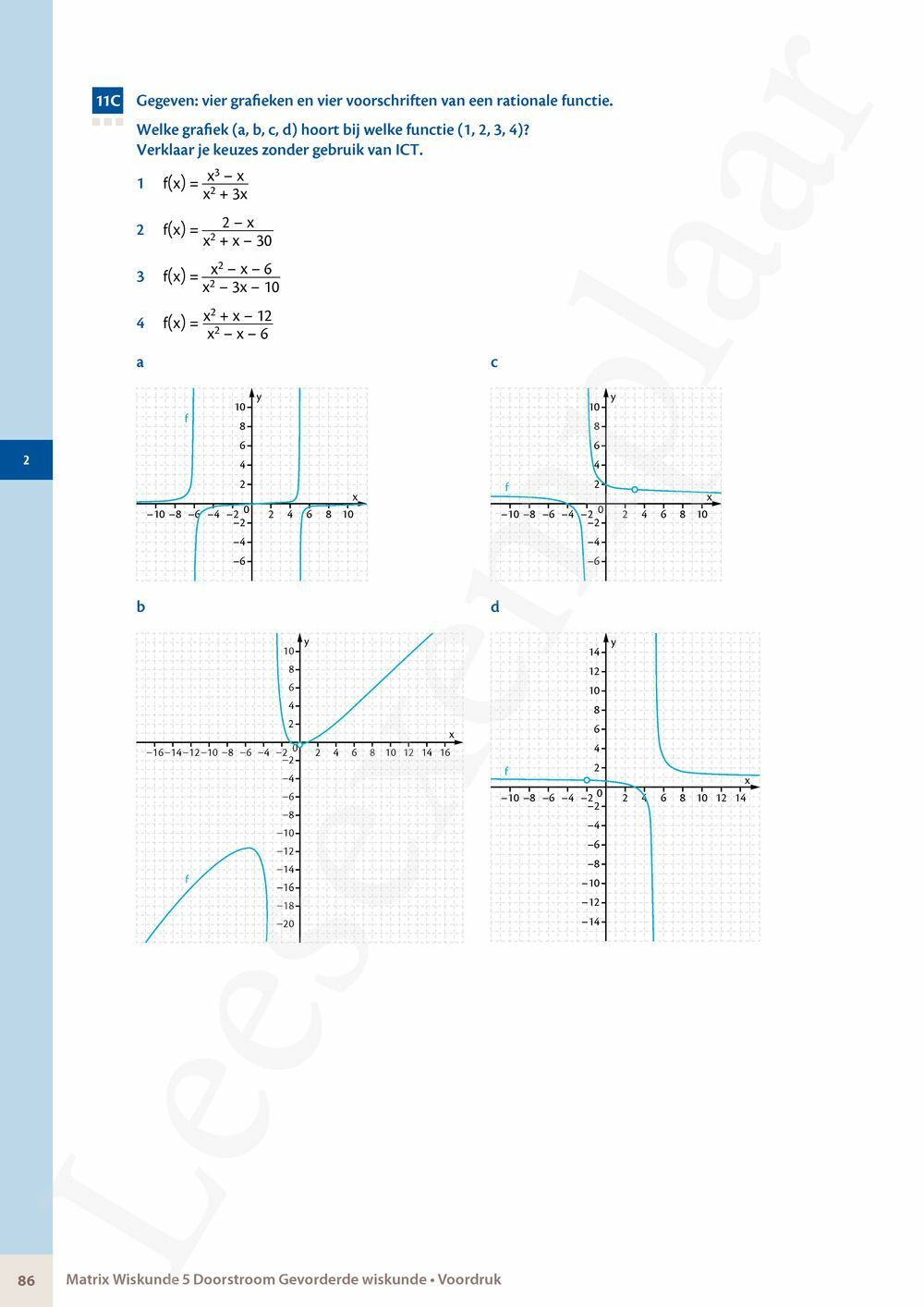 Preview: Matrix Wiskunde 5 Logica, groepentheorie, complexe getallen Doorstroom Gevorderde wiskunde Handboek (incl. Pelckmans Portaal)