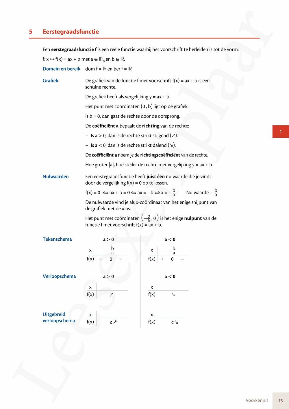 Preview: Matrix Wiskunde 5 Analyse deel 1: functieonderzoek Doorstroom Wetenschappen, Doorstroom Economie Handboek (incl. Pelckmans Portaal)