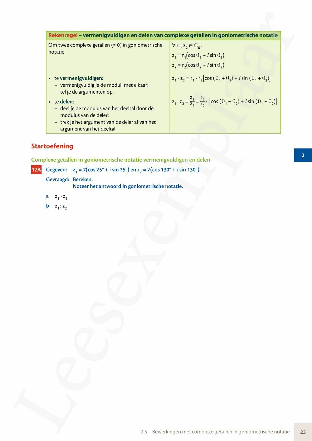 Preview: Matrix Wiskunde 5 Analyse deel 1: functieonderzoek Doorstroom Wetenschappen, Doorstroom Economie Handboek (incl. Pelckmans Portaal)