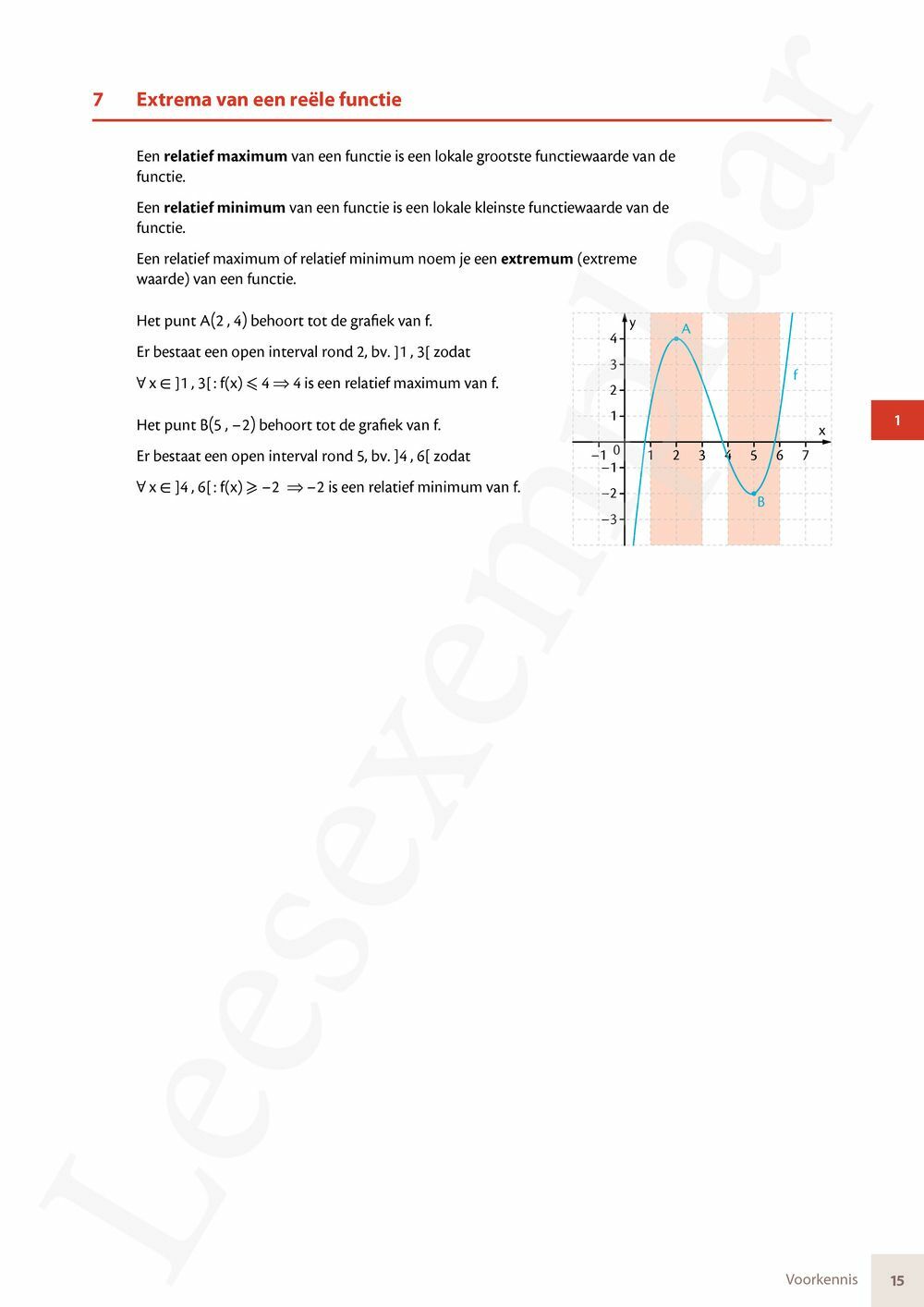 Preview: Matrix Wiskunde 5 Analyse deel 1: functieonderzoek Doorstroom Wetenschappen, Doorstroom Economie Handboek (incl. Pelckmans Portaal)