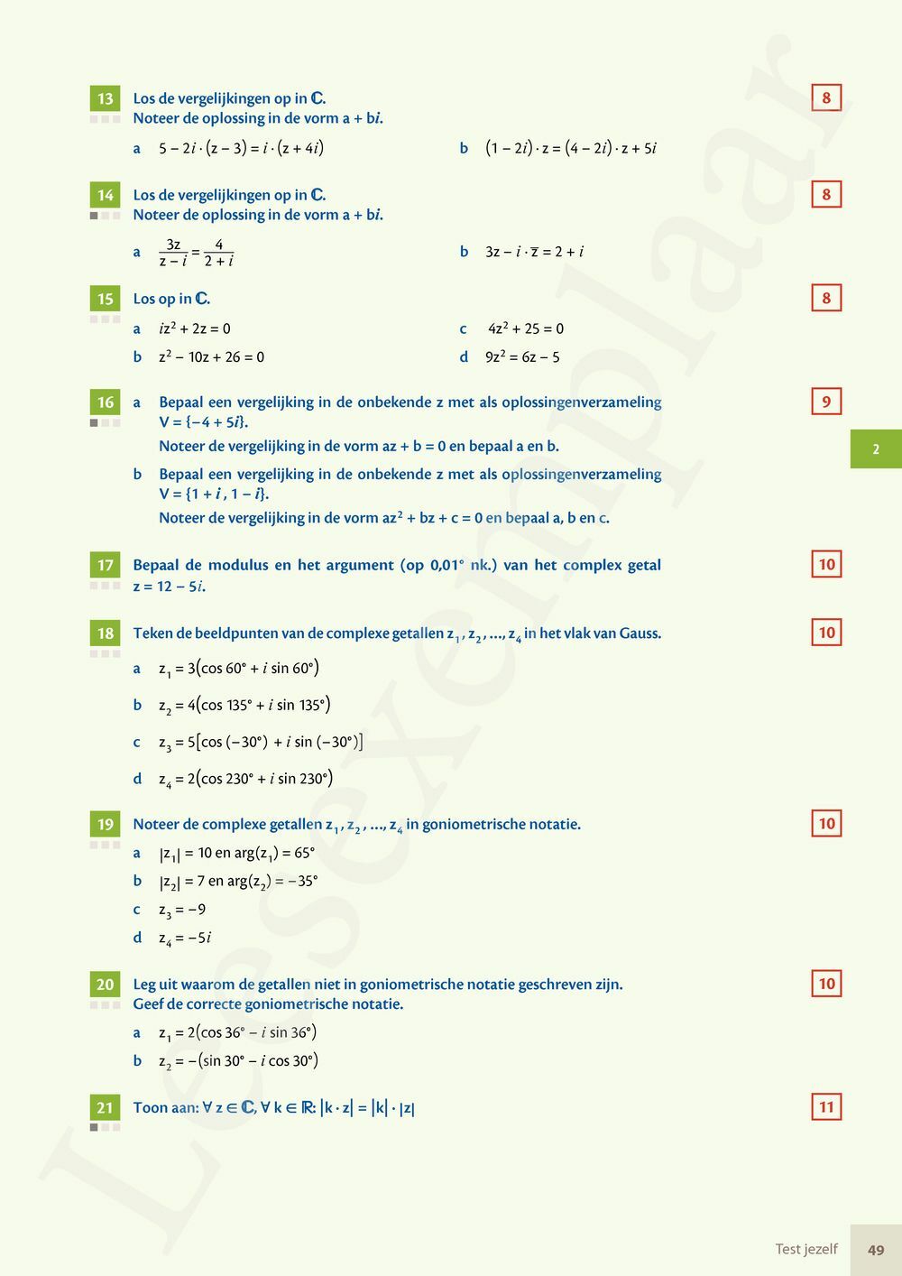 Preview: Matrix Wiskunde 5 Analyse deel 1: functieonderzoek Doorstroom Wetenschappen, Doorstroom Economie Handboek (incl. Pelckmans Portaal)