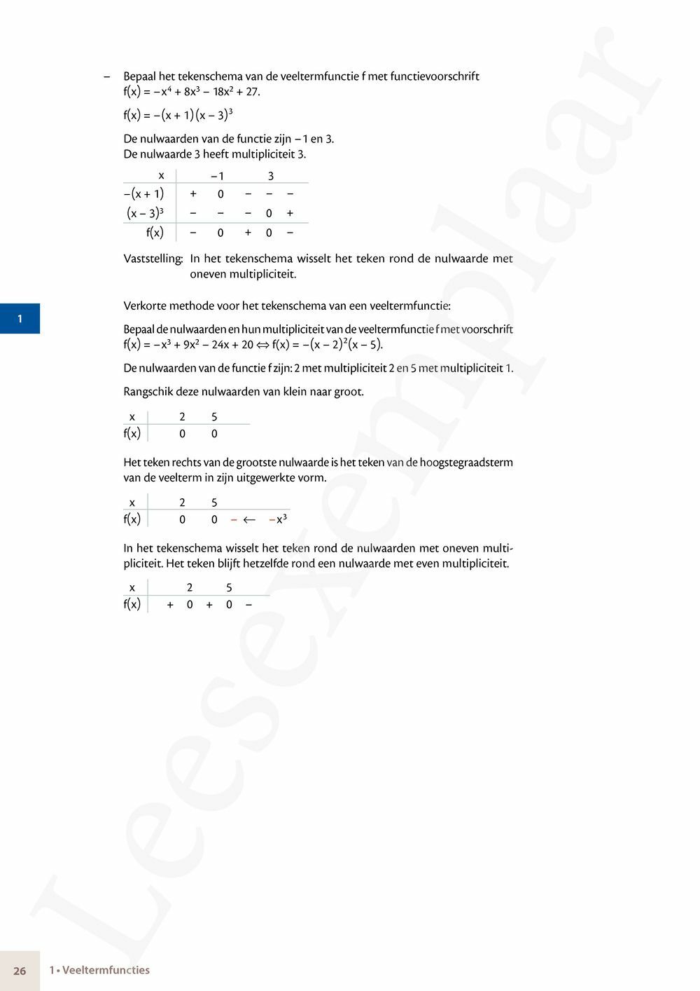 Preview: Matrix Wiskunde 5 Analyse deel 1: functieonderzoek Doorstroom Wetenschappen, Doorstroom Economie Handboek (incl. Pelckmans Portaal)