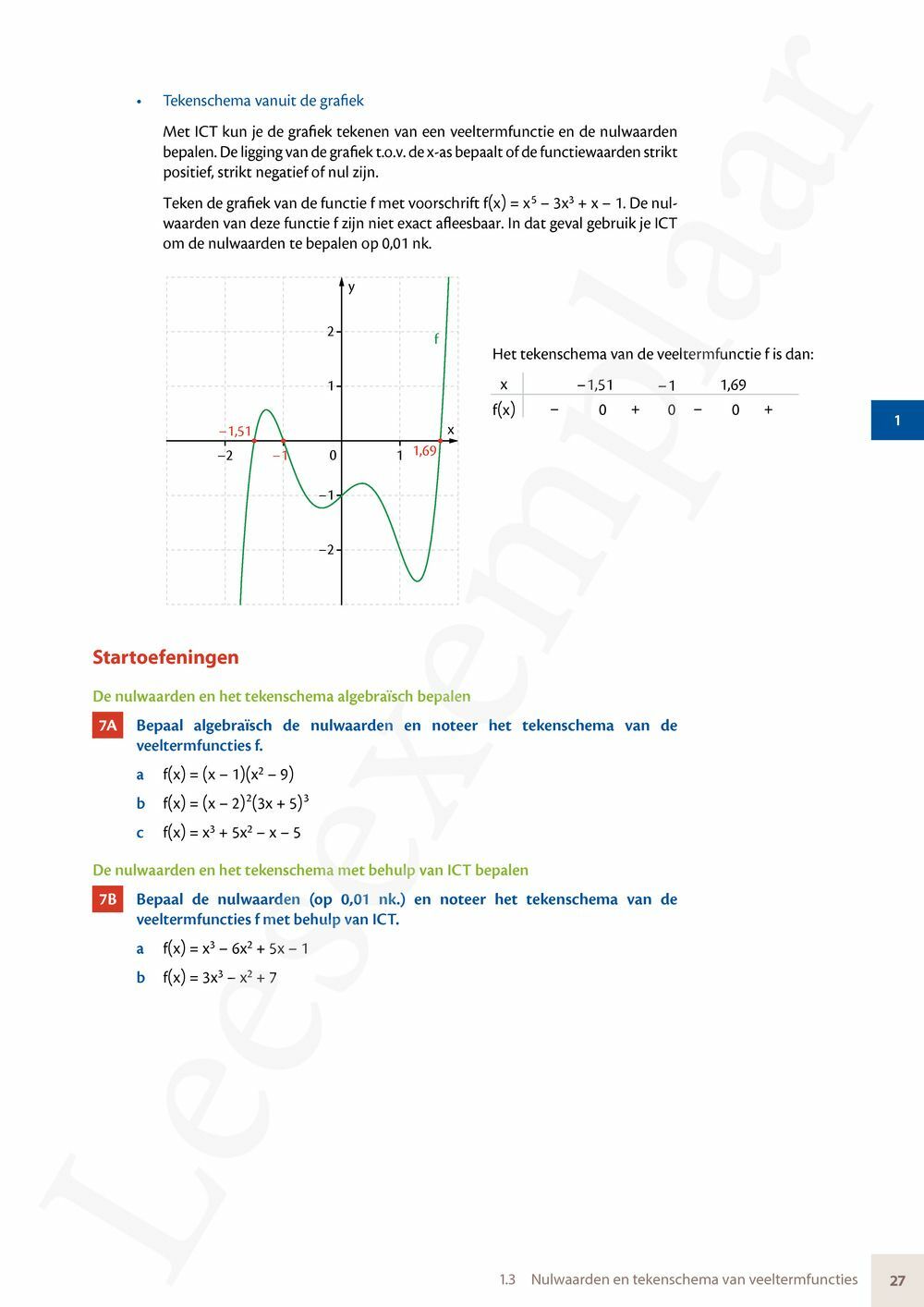 Preview: Matrix Wiskunde 5 Analyse deel 1: functieonderzoek Doorstroom Wetenschappen, Doorstroom Economie Handboek (incl. Pelckmans Portaal)