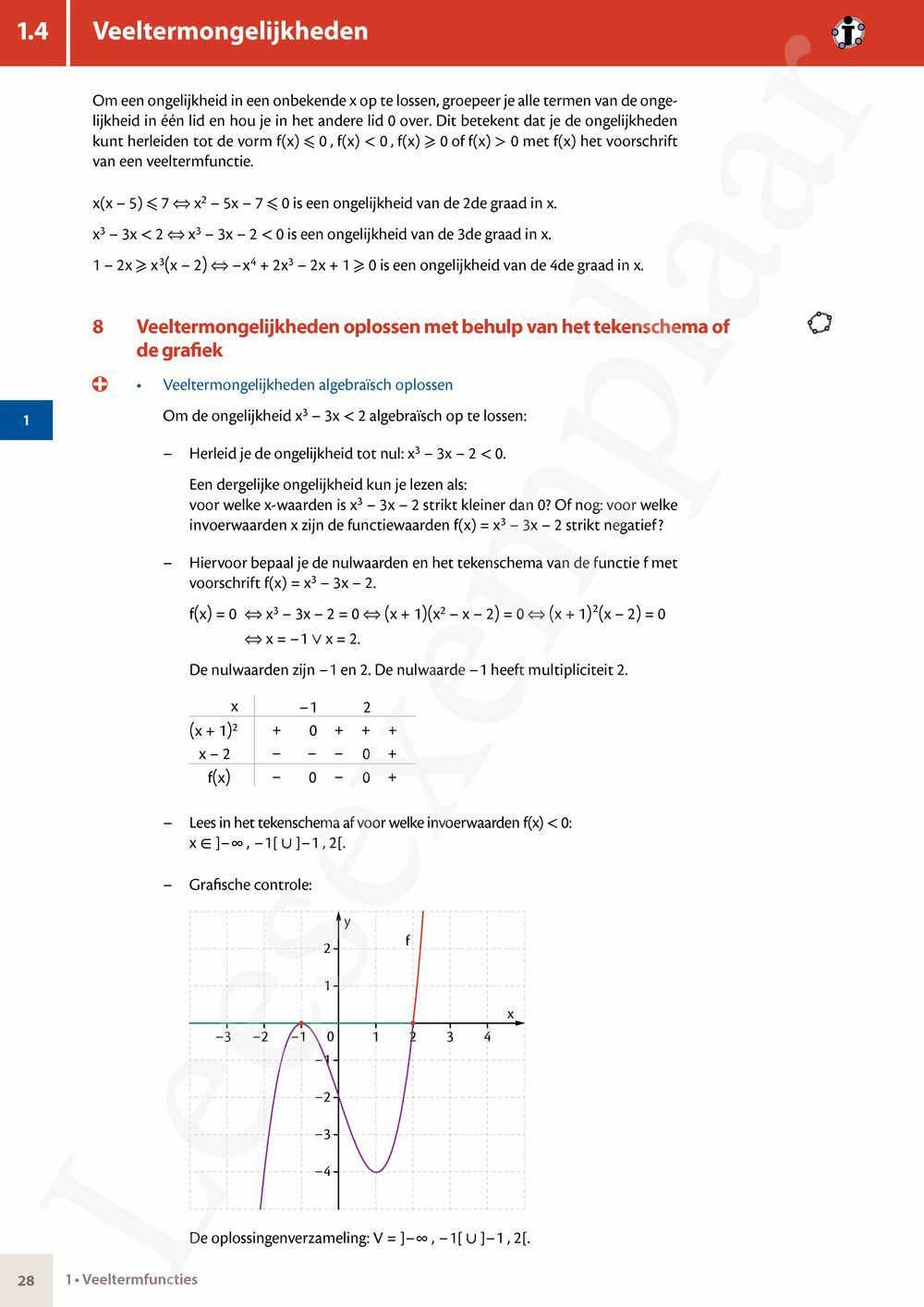 Preview: Matrix Wiskunde 5 Analyse deel 1: functieonderzoek Doorstroom Wetenschappen, Doorstroom Economie Handboek (incl. Pelckmans Portaal)