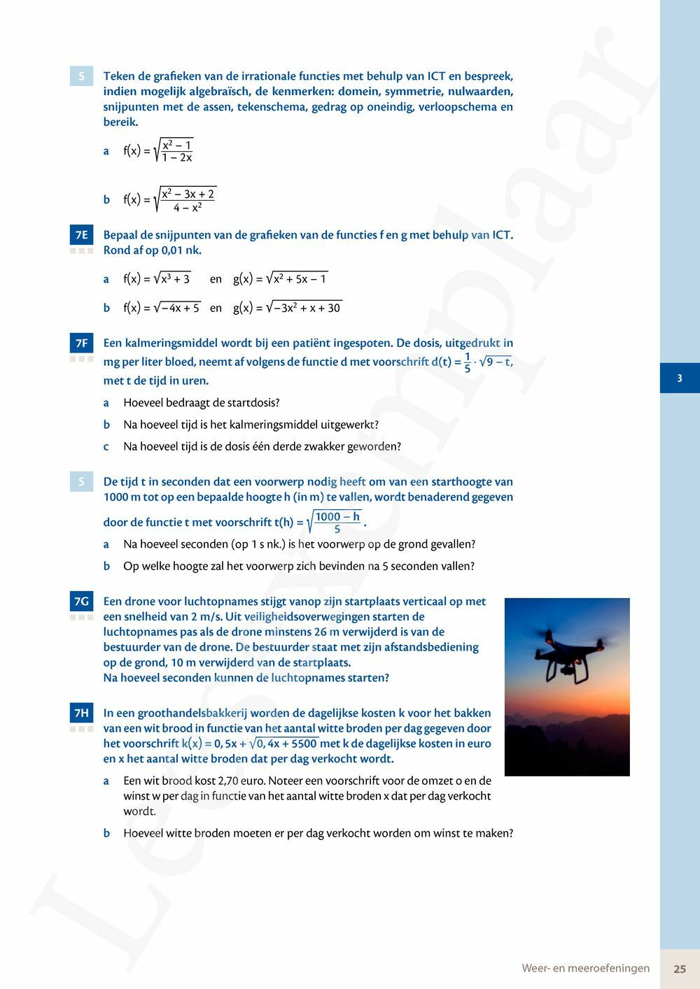 Preview: Matrix Wiskunde 5 Analyse deel 1: functieonderzoek Doorstroom Wetenschappen, Doorstroom Economie Handboek (incl. Pelckmans Portaal)