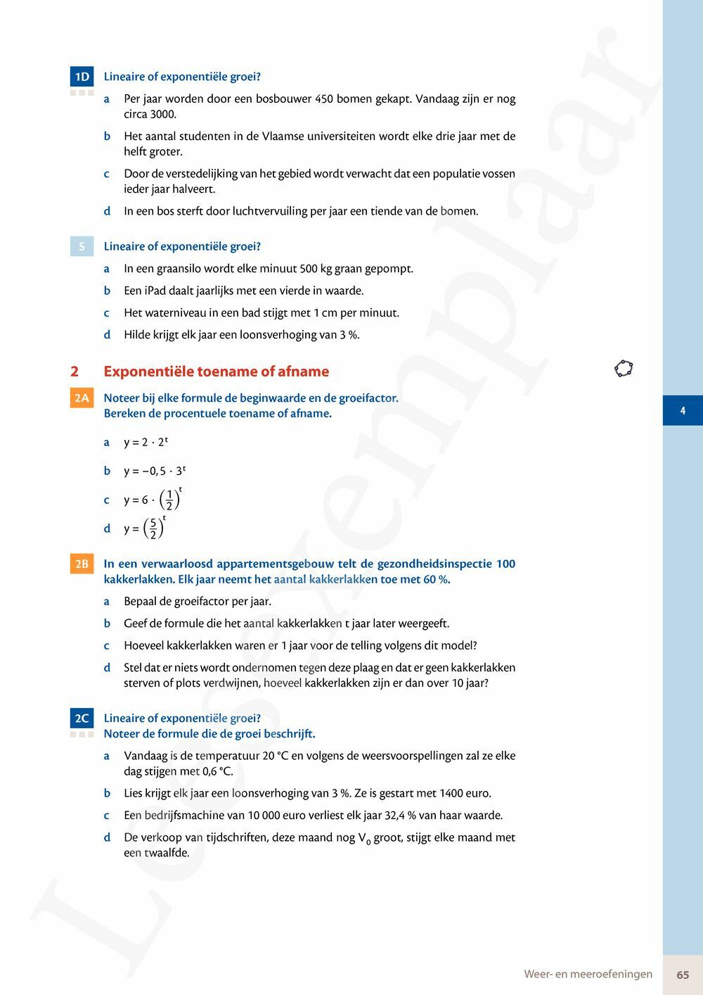 Preview: Matrix Wiskunde 5 Analyse deel 1: functieonderzoek Doorstroom Wetenschappen, Doorstroom Economie Handboek (incl. Pelckmans Portaal)