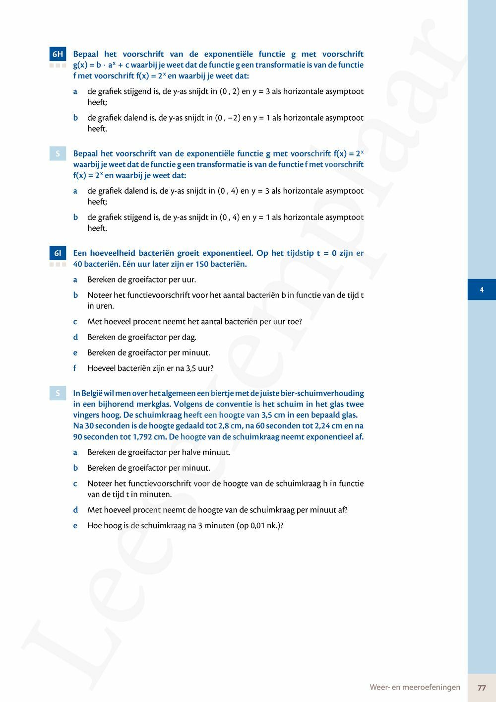 Preview: Matrix Wiskunde 5 Analyse deel 1: functieonderzoek Doorstroom Wetenschappen, Doorstroom Economie Handboek (incl. Pelckmans Portaal)