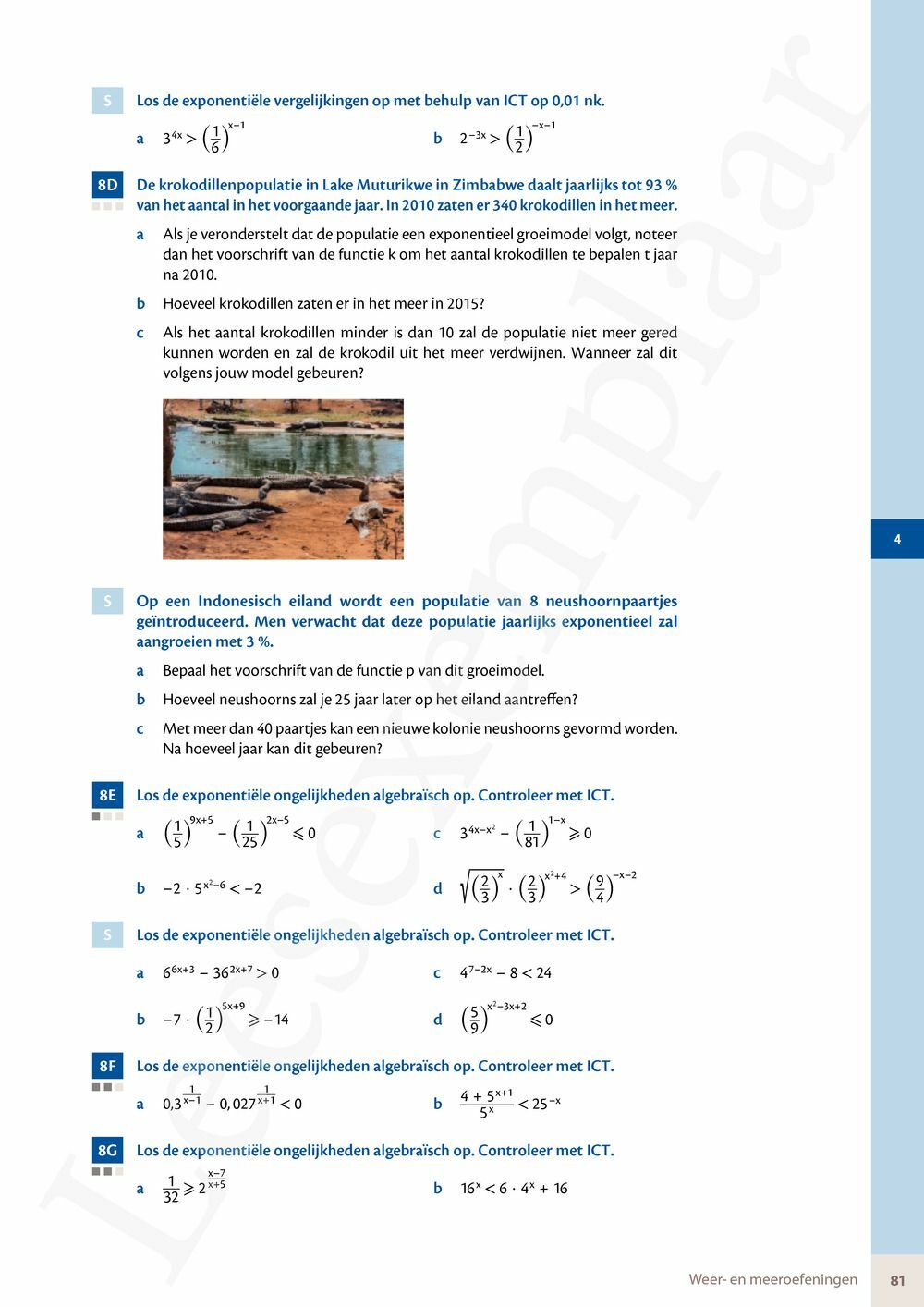 Preview: Matrix Wiskunde 5 Analyse deel 1: functieonderzoek Doorstroom Wetenschappen, Doorstroom Economie Handboek (incl. Pelckmans Portaal)