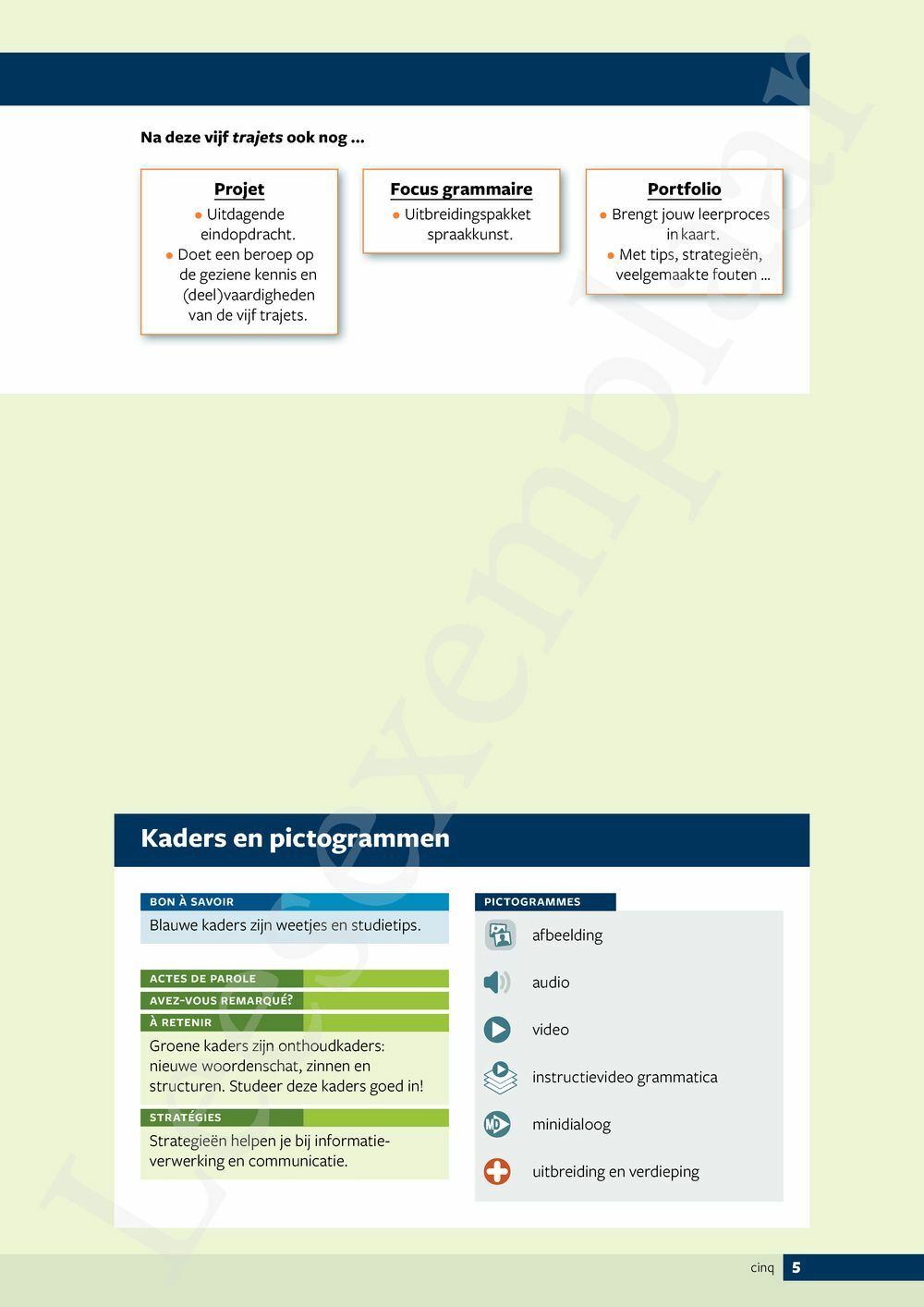 Preview: Nouveau Quartier couleurs 6 Plus Leerwerkboek (incl. Pelckmans Portaal)