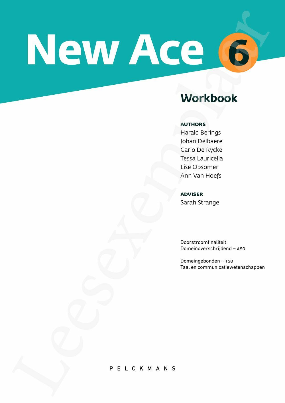 Preview: New Ace 6 Workbook (incl. Pelckmans Portaal)