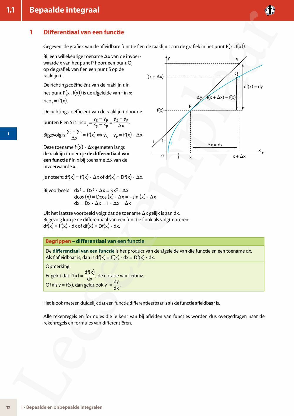 Preview: Matrix Wiskunde 6 Analyse deel 3: integralen Doorstroom Gevorderde wiskunde Handboek (incl. Pelckmans Portaal)