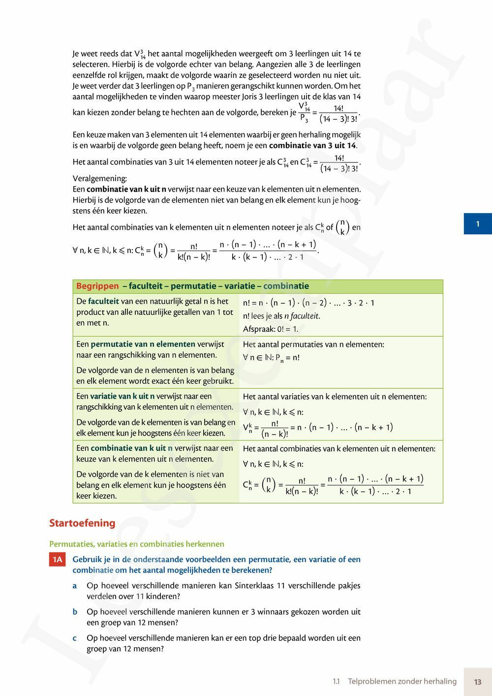 Preview: Matrix Wiskunde 6 Uitgebreide statistiek Doorstroom Basis Handboek (incl. Pelckmans Portaal)