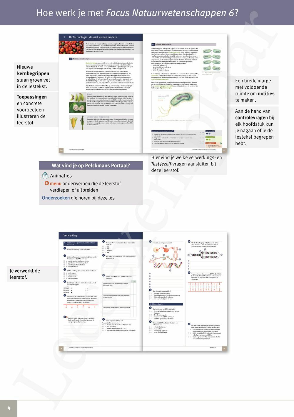 Preview: Focus Natuurwetenschappen 6 Leerwerkboek (incl. Pelckmans Portaal)