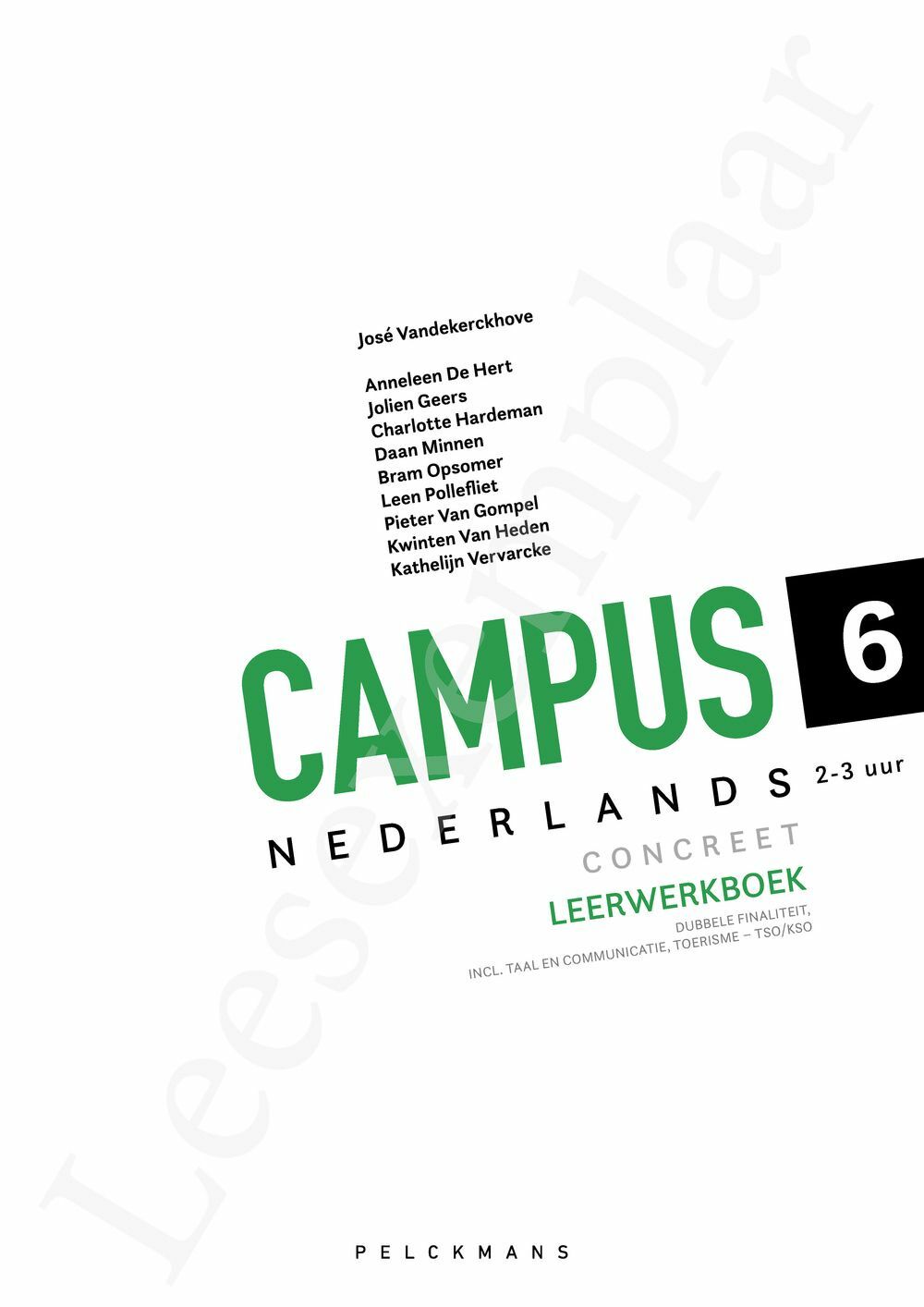 Preview: Campus Nederlands Concreet 6 2/3 Leerwerkboek (incl. Pelckmans Portaal)