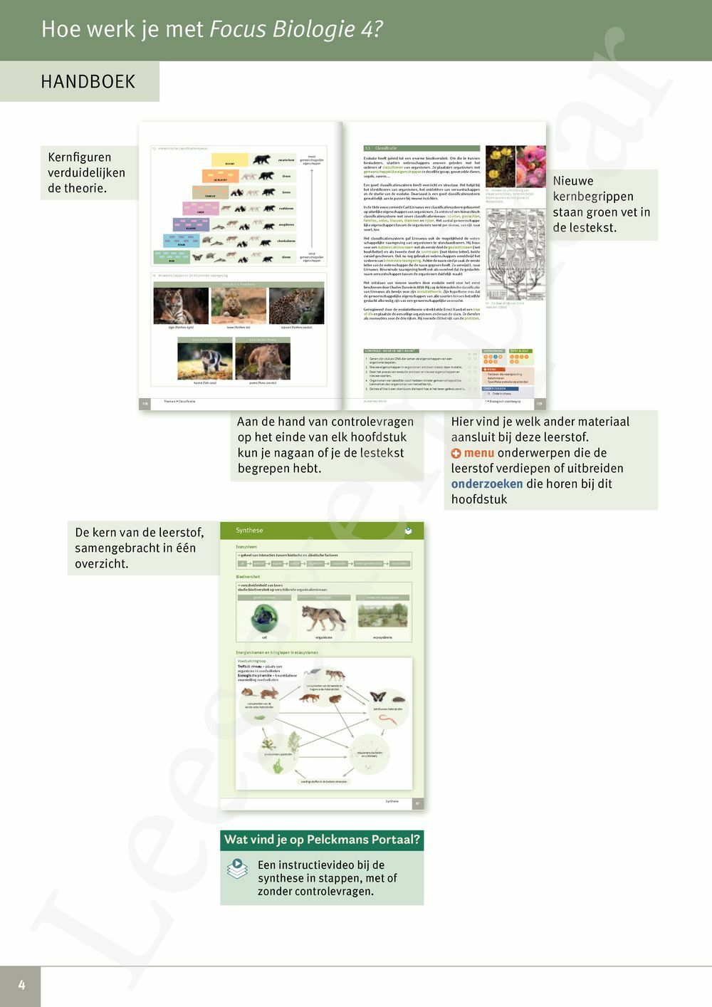 Preview: Focus Biologie 4.2 Handboek (incl. Pelckmans Portaal)