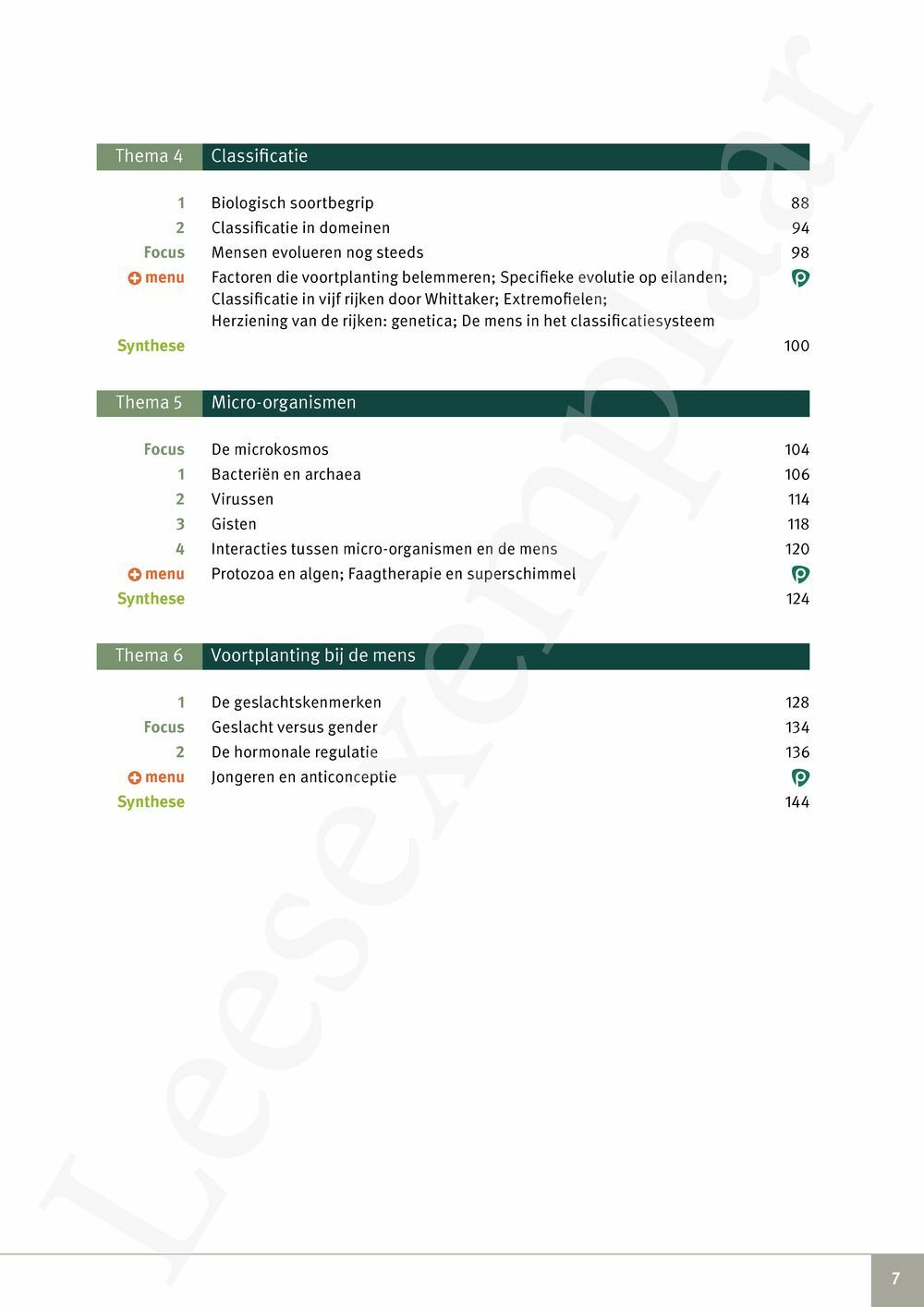 Preview: Focus Biologie 4.2 Handboek (incl. Pelckmans Portaal)