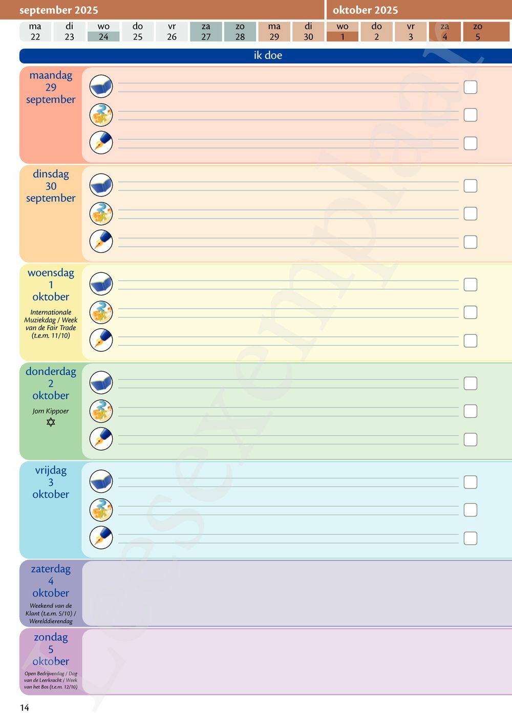 Preview: LeerWijzer 1ste leerjaar 2025-2026