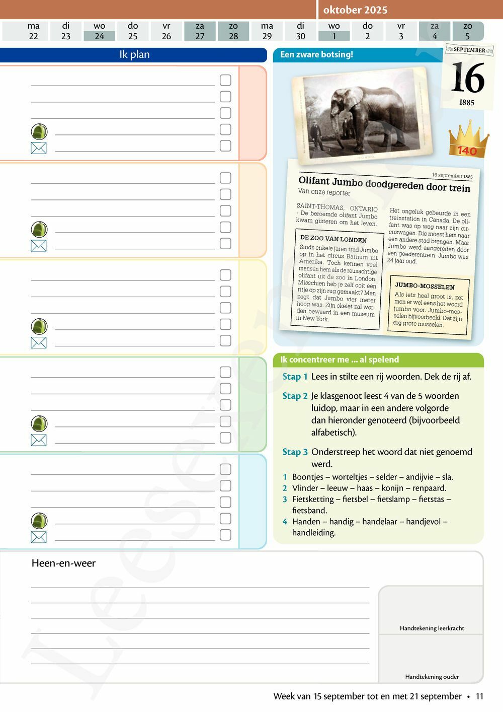 Preview: LeerWijzer 4de leerjaar 2025-2026