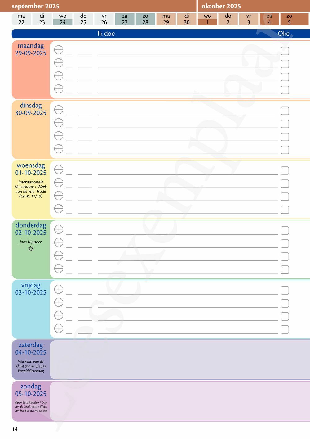 Preview: LeerWijzer 6de leerjaar 2025-2026