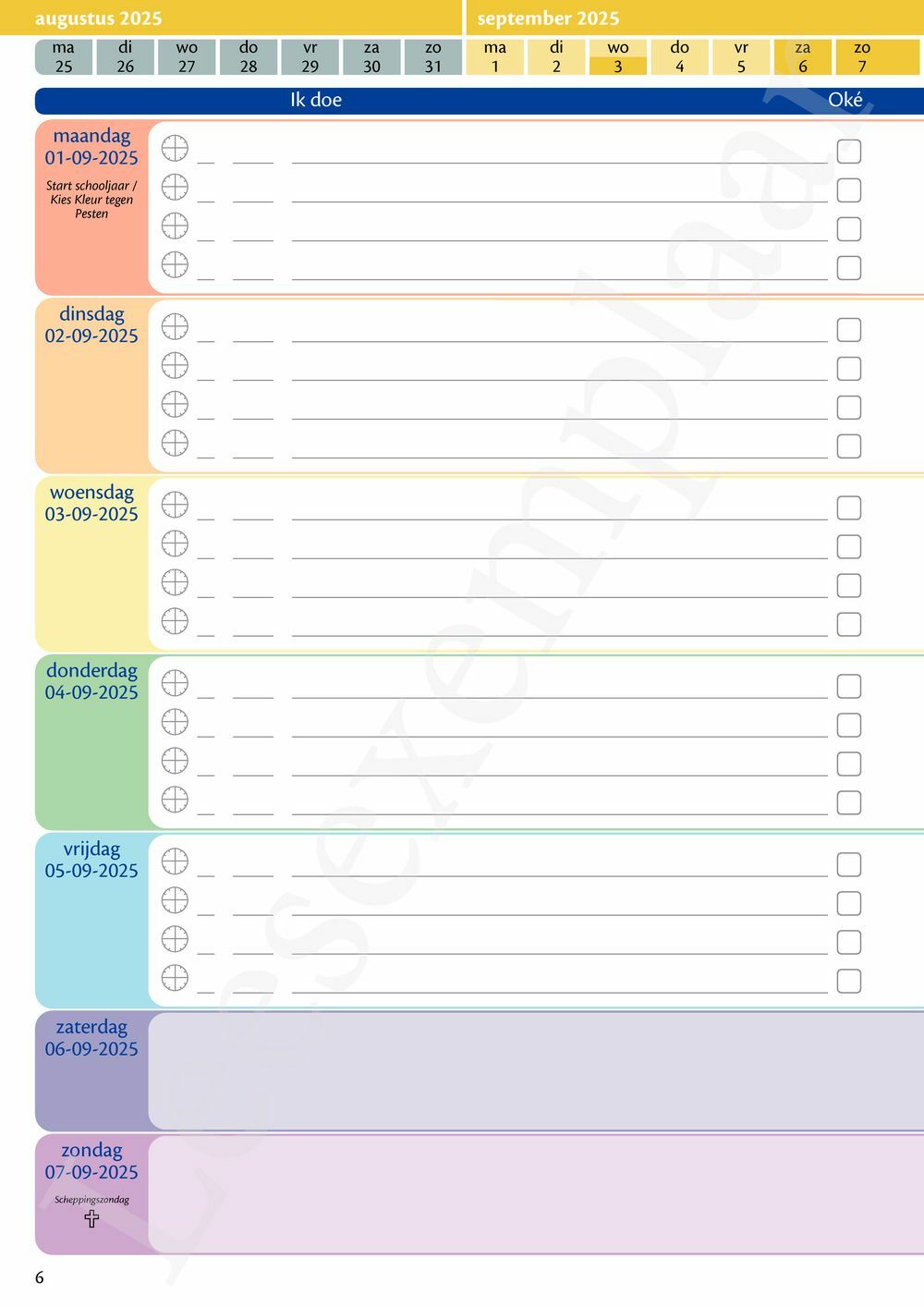 Preview: LeerWijzer 6de leerjaar 2025-2026