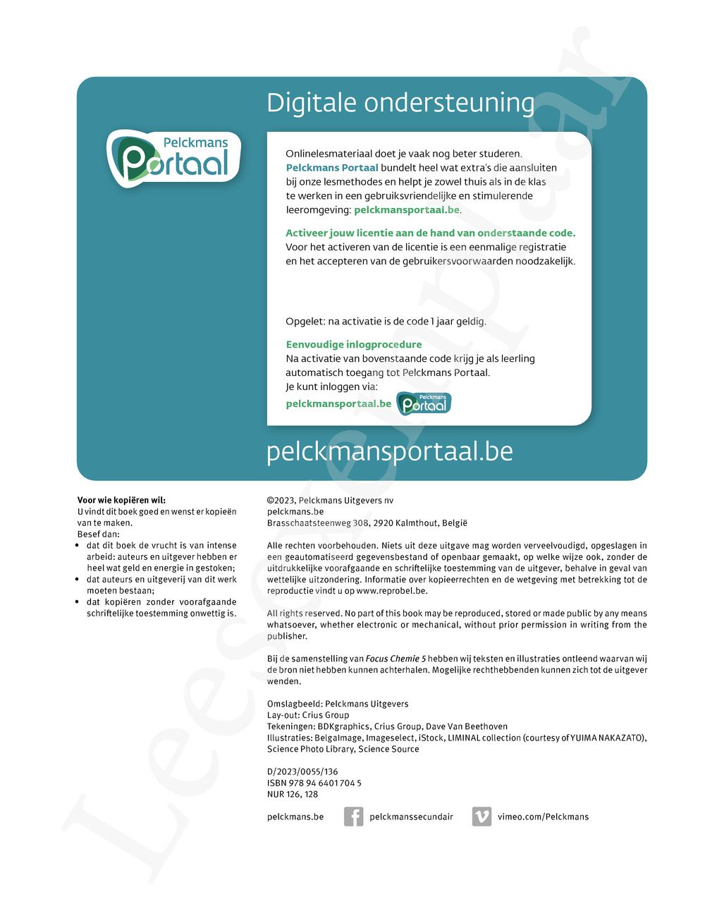 Preview: Focus Chemie 5 Handboek (incl. Pelckmans Portaal)