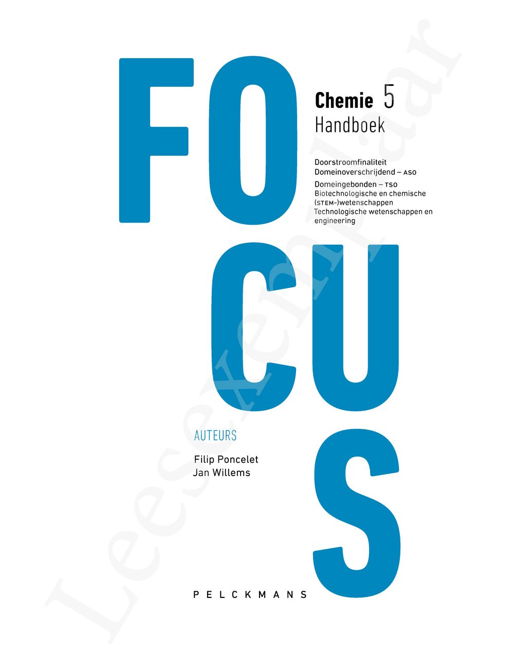 Preview: Focus Chemie 5 Handboek (incl. Pelckmans Portaal)