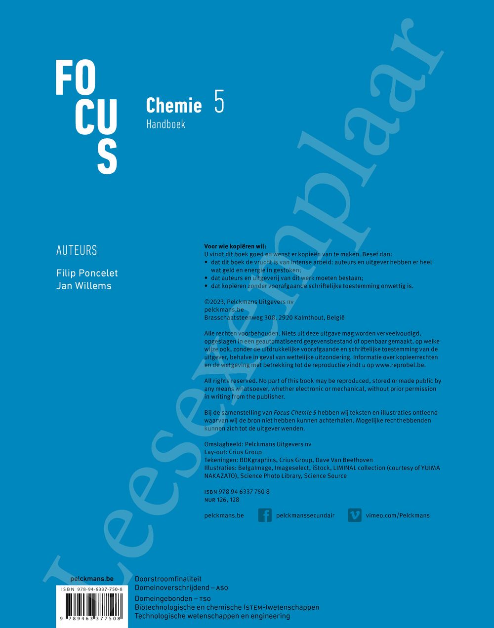 Preview: Focus Chemie 5 Handboek (incl. Pelckmans Portaal)