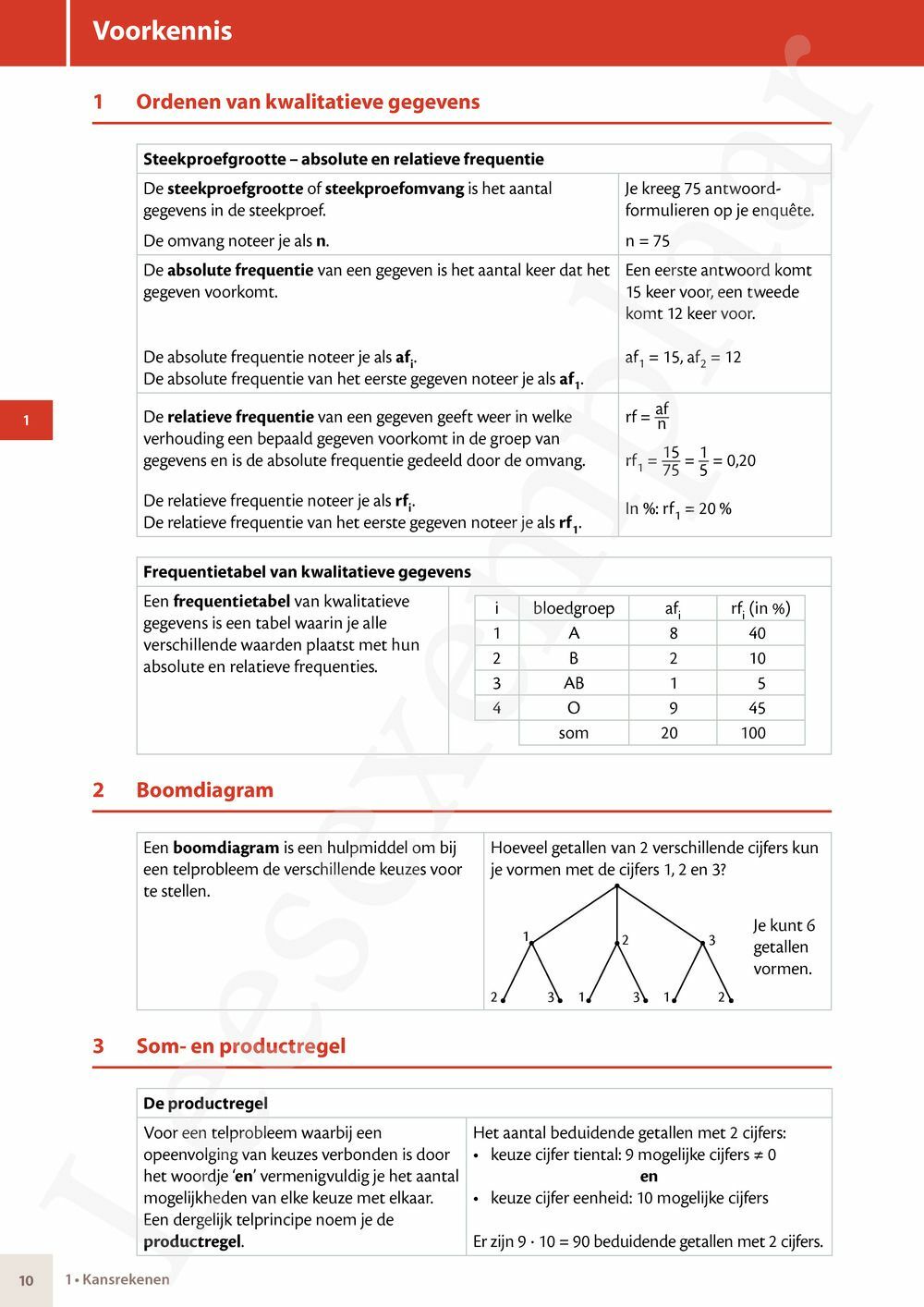 Matrix Wiskunde 5/6 Kansrekenen, Statistiek Doorstroom Basis En Dubbele ...