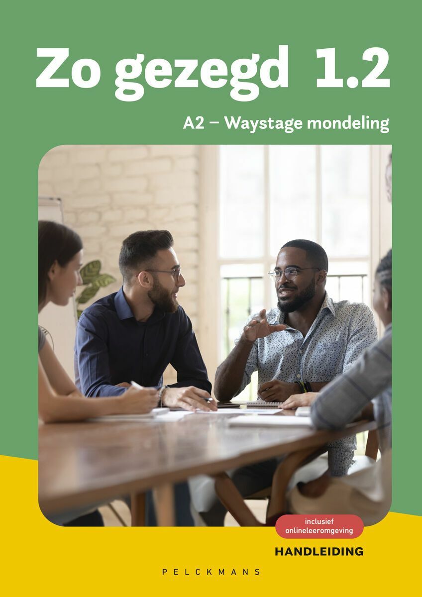 Zo gezegd 1.2 Waystage mondeling Handleiding (inclusief Spreekkaarten) (editie 2024)